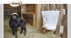 Desktop Screenshot of hiko.de