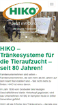 Mobile Screenshot of hiko.de
